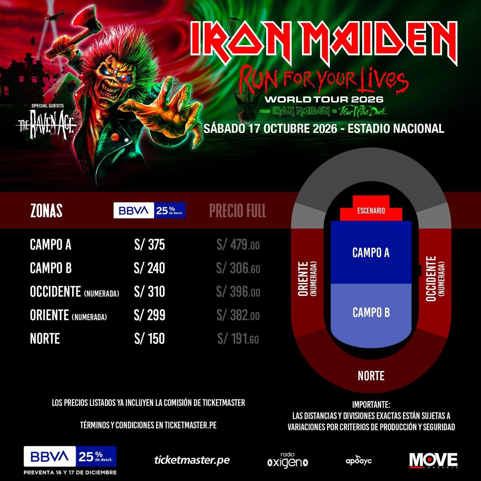 IRON MAIDEN en Lima